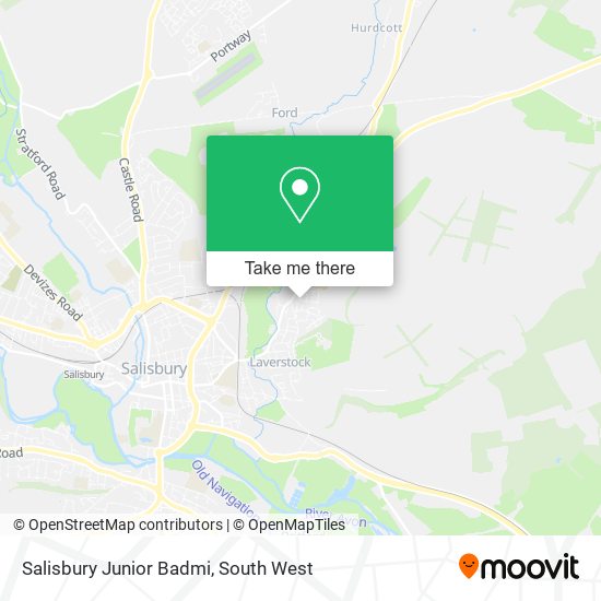 Salisbury Junior Badmi map