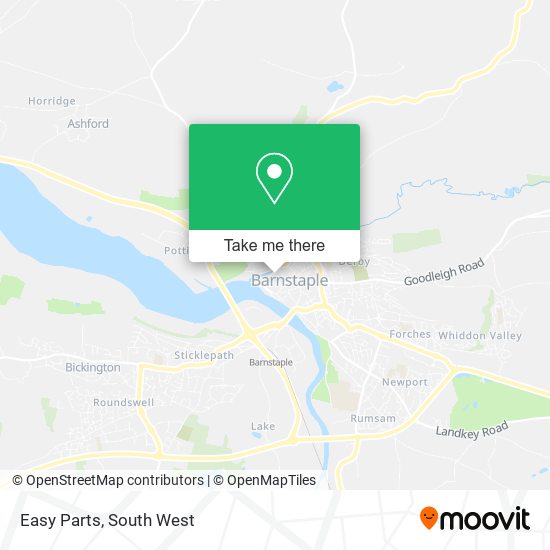 Easy Parts map