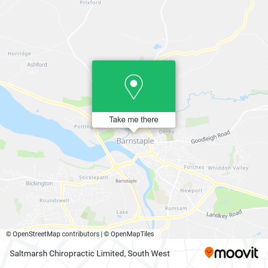 Saltmarsh Chiropractic Limited map