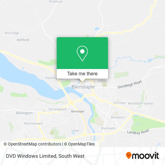 DVD Windows Limited map