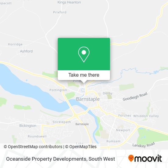 Oceanside Property Developments map