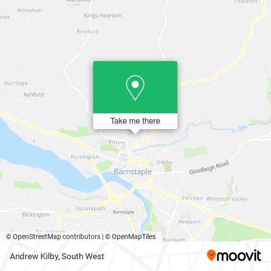 Andrew Kilby map