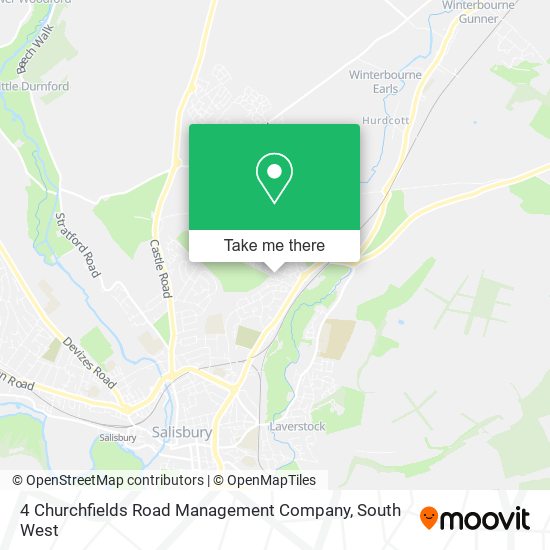 4 Churchfields Road Management Company map