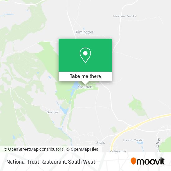 National Trust Restaurant map
