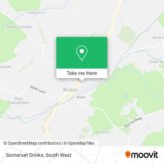 Somerset Drinks map