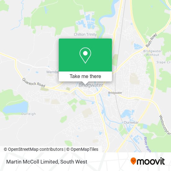 Martin McColl Limited map