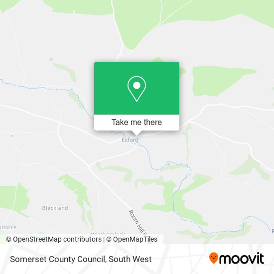 Somerset County Council map