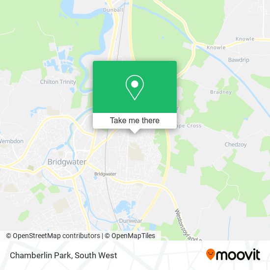 Chamberlin Park map