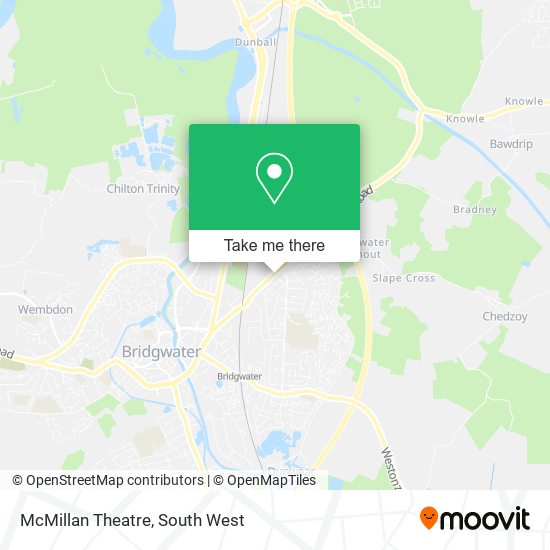 McMillan Theatre map