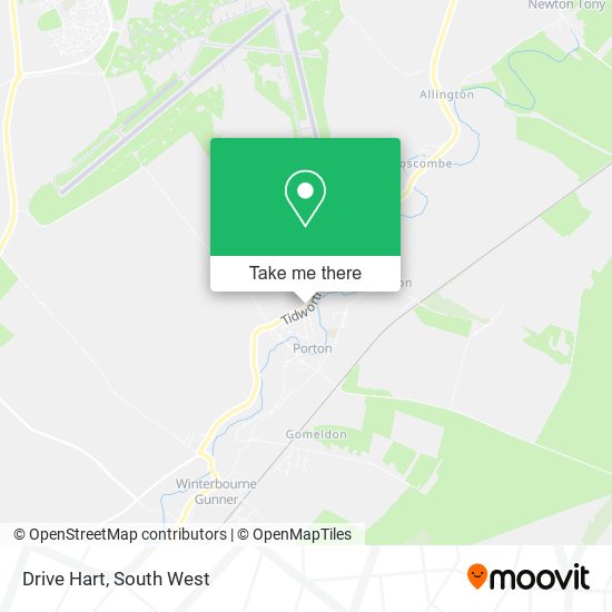 Drive Hart map