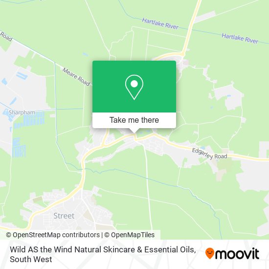 Wild AS the Wind Natural Skincare & Essential Oils map