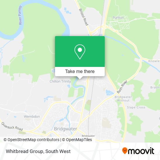 Whitbread Group map
