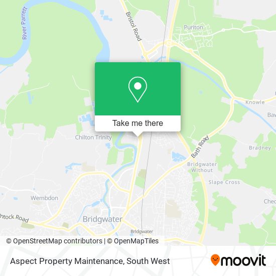 Aspect Property Maintenance map