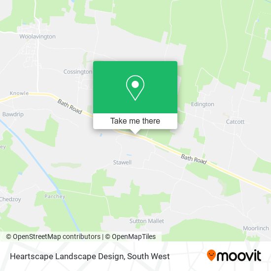Heartscape Landscape Design map