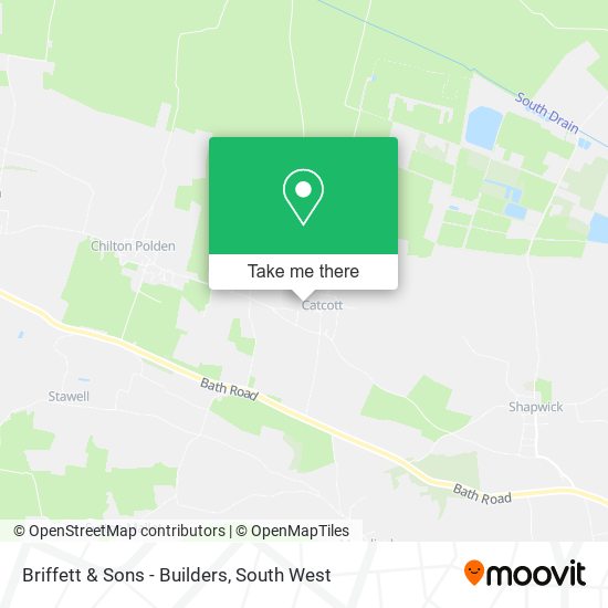 Briffett & Sons - Builders map
