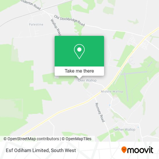 Esf Odiham Limited map
