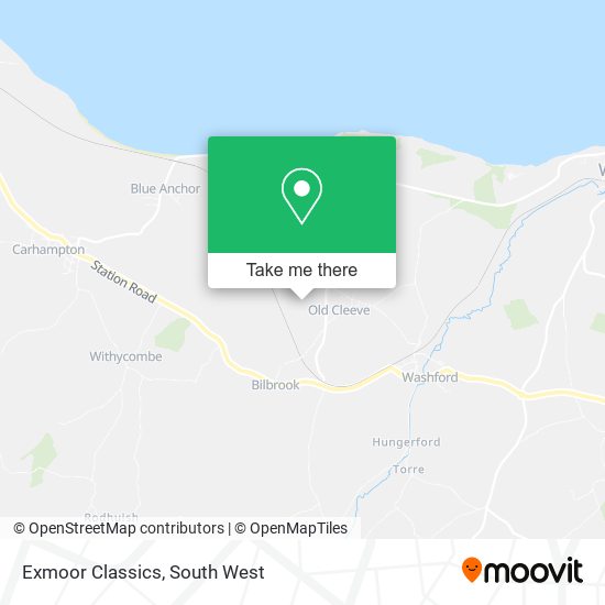 Exmoor Classics map