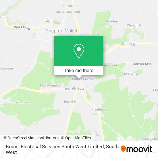 Brunel Electrical Services South West Limited map