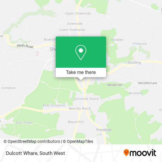 Dulcott Whare map