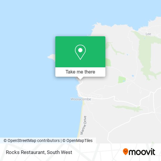 Rocks Restaurant map