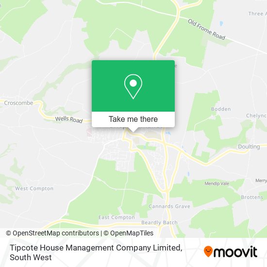 Tipcote House Management Company Limited map