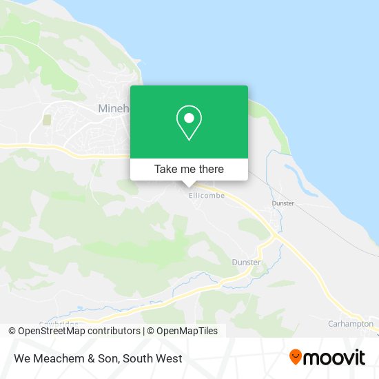 We Meachem & Son map