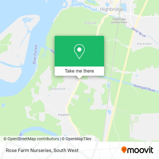 Rose Farm Nurseries map