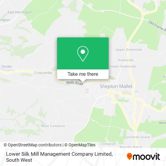 Lower Silk Mill Management Company Limited map