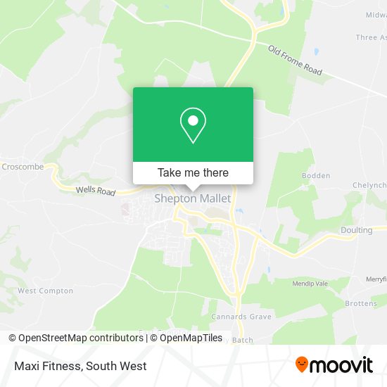 Maxi Fitness map