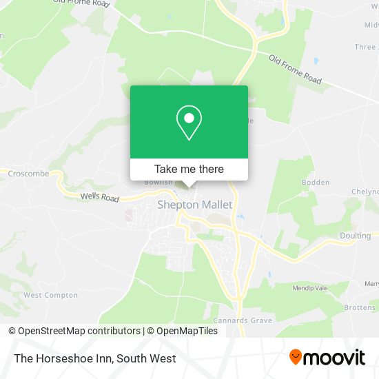 The Horseshoe Inn map