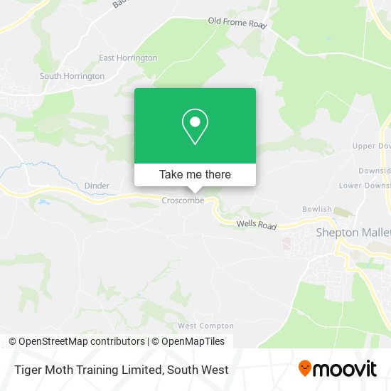 Tiger Moth Training Limited map