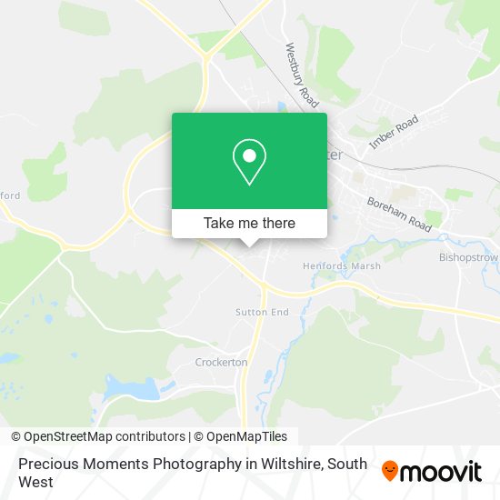 Precious Moments Photography in Wiltshire map