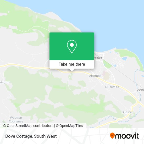Dove Cottage map