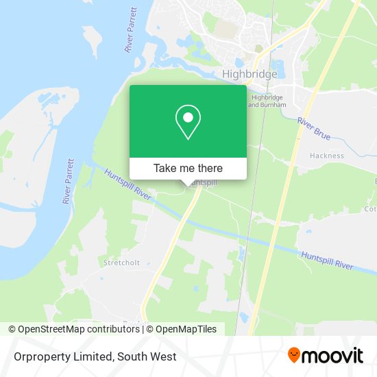 Orproperty Limited map