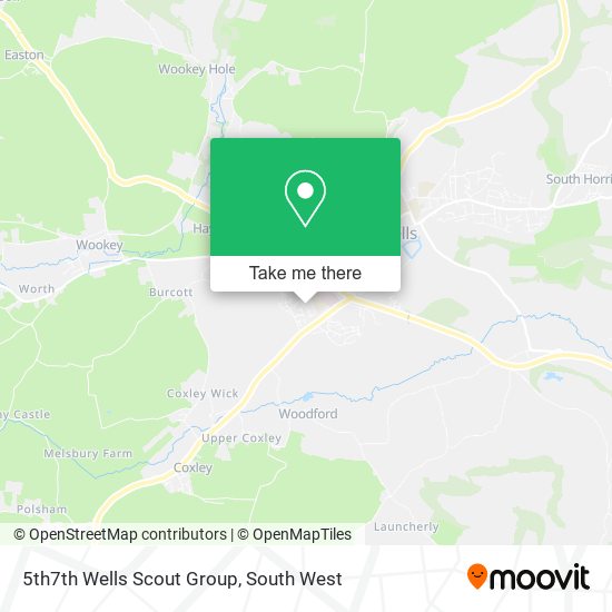 5th7th Wells Scout Group map