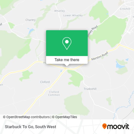 Starbuck To Go map