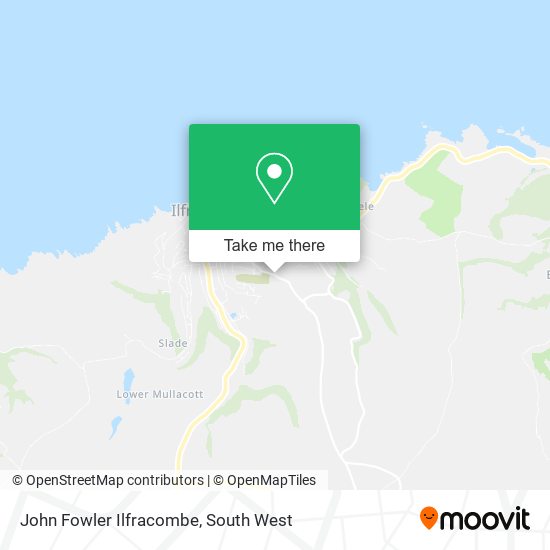 John Fowler Ilfracombe map