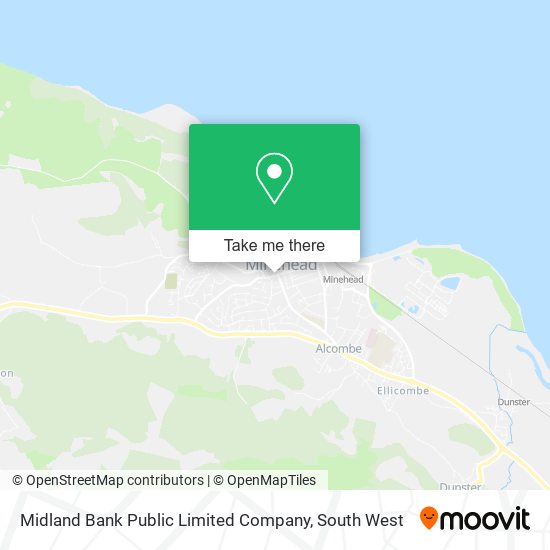 Midland Bank Public Limited Company map