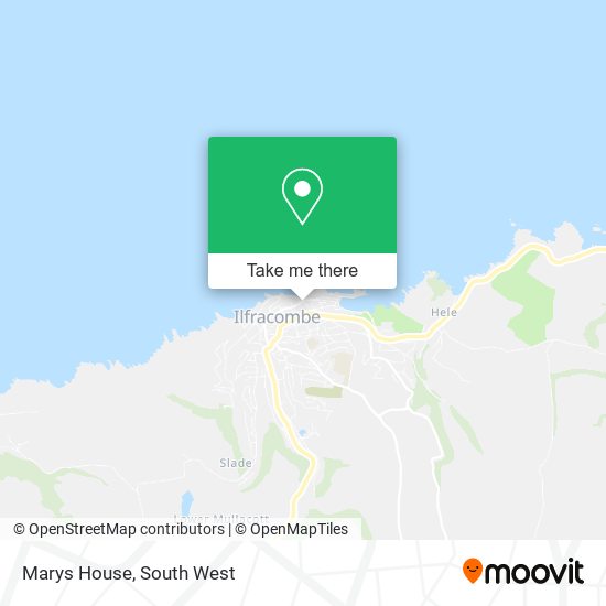 Marys House map