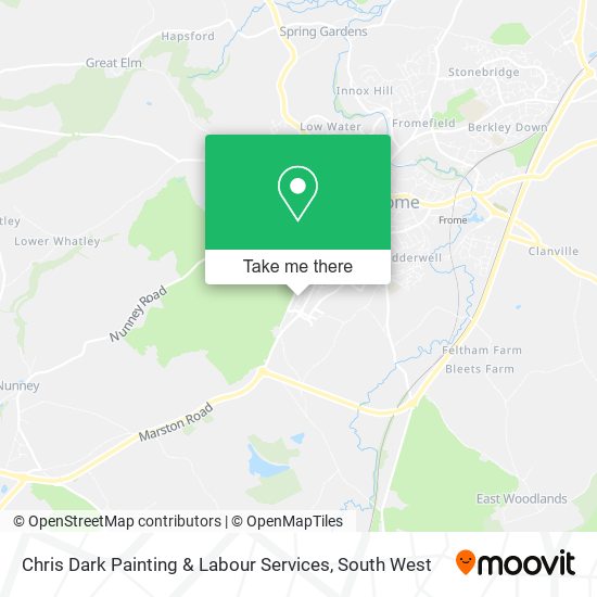 Chris Dark Painting & Labour Services map
