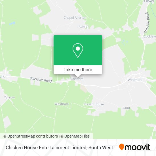 Chicken House Entertainment Limited map