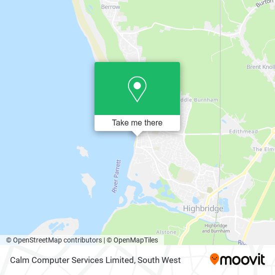 Calm Computer Services Limited map
