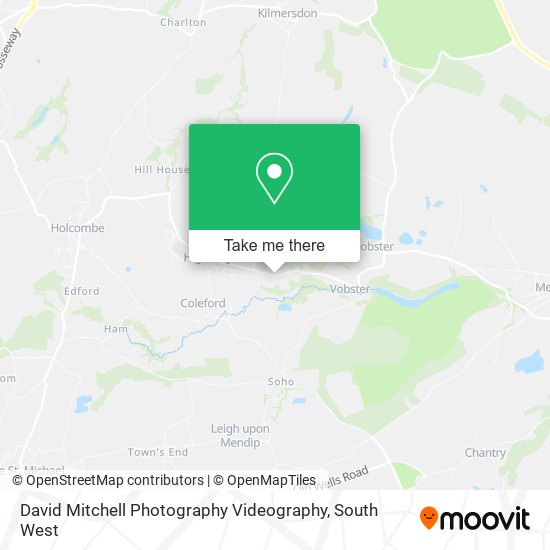 David Mitchell Photography Videography map