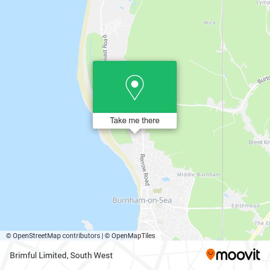 Brimful Limited map