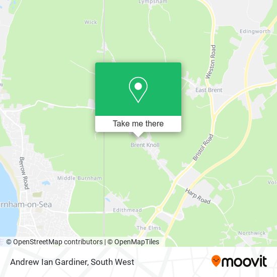 Andrew Ian Gardiner map