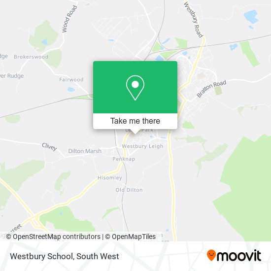 Westbury School map