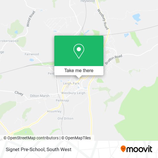 Signet Pre-School map