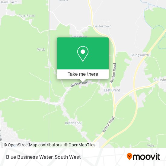 Blue Business Water map