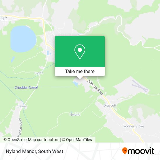 Nyland Manor map