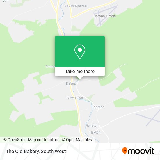The Old Bakery map